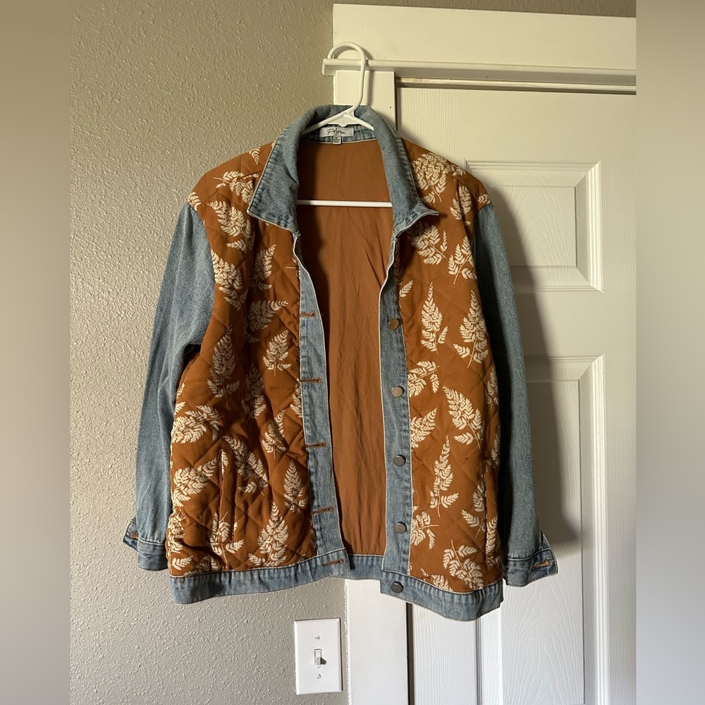 Denim vintage looking jacket